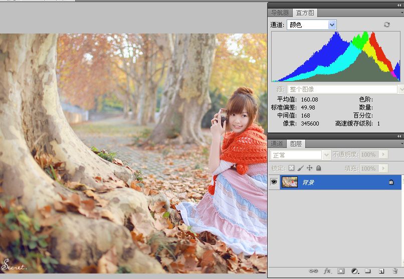 学看人像数码照片的直方图 学看人像数码照片的直方图