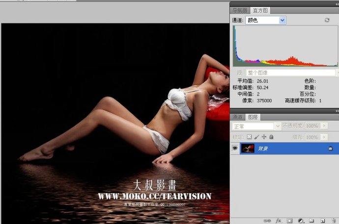 学看人像数码照片的直方图 学看人像数码照片的直方图