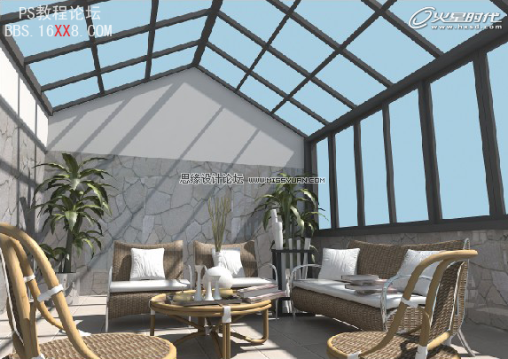 Photoshop实例教程:阳光效果的制作与应用,PS教程,思缘教程网